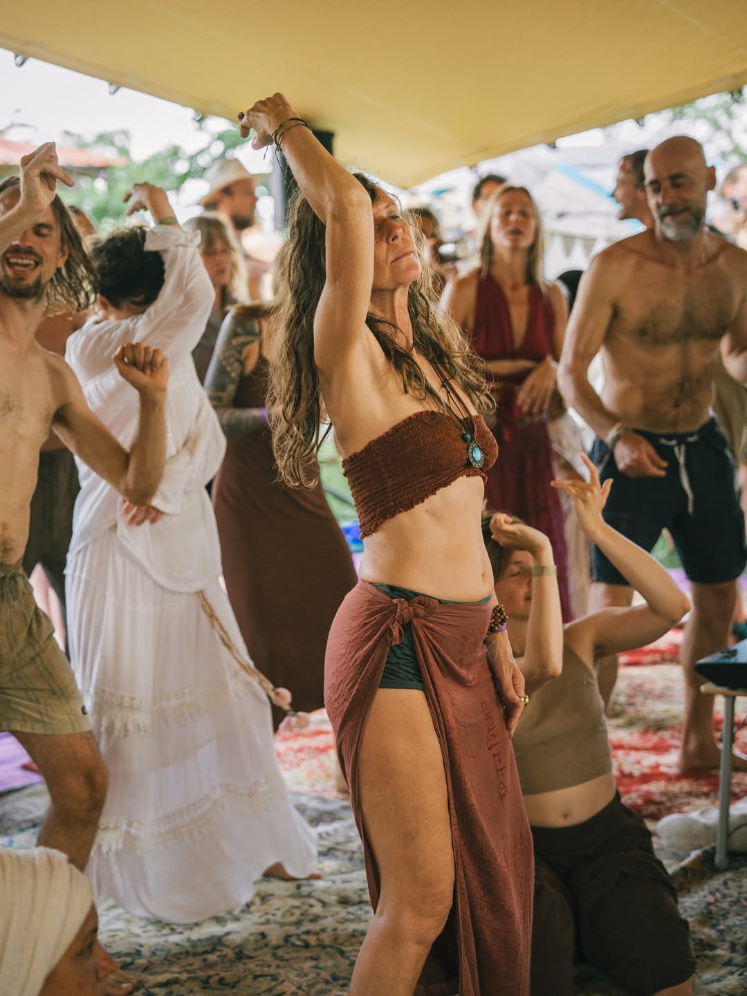 Ecstatic dance at Shamballa