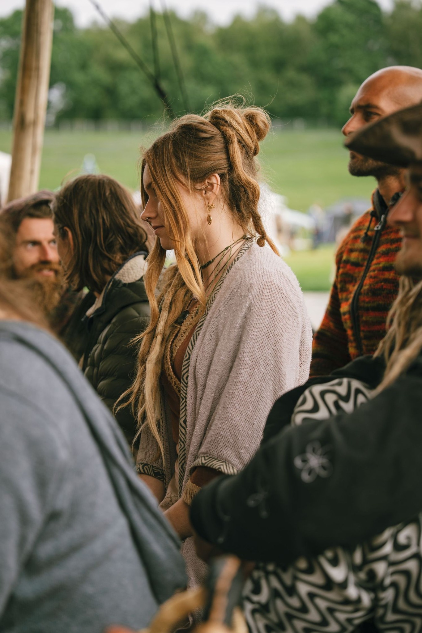 Focused listener at Shamballa